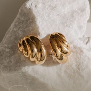 Brown Grey and White Gradient Simple Minimalist Charm Jewelry New Collection Instagram Post